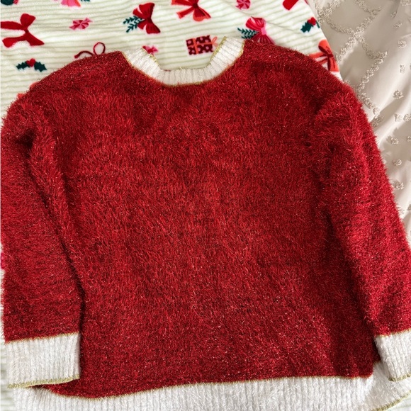 Kohl's Red and White Festive Cardigan - Picture 7 of 13